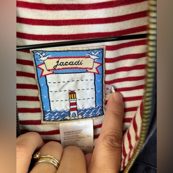 Jacadi Paris 6 months nautical lined jacket - Picture 5 of 7